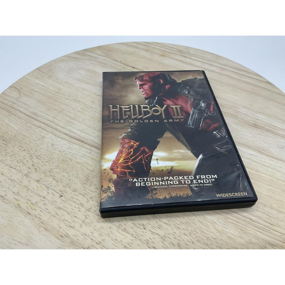Hellboy II The Golden Army DVD 2008 PG-13 Widescreen Universal Action Sci-Fi